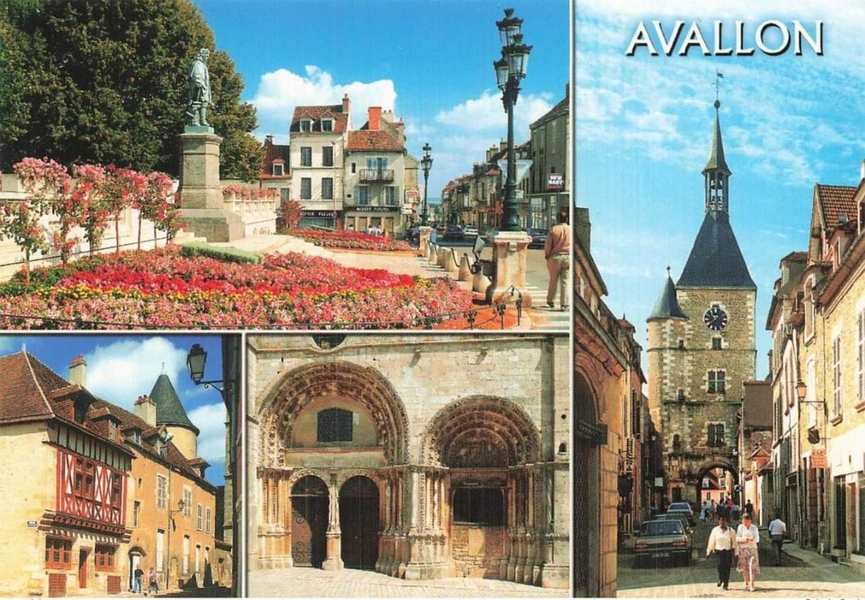 Hotel La Rénovée d’Antan Avallon Exterior foto
